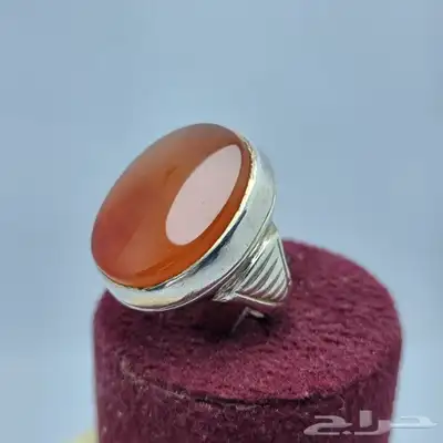 خواتم فضه عيار 925 احجار طبيعيه 7
