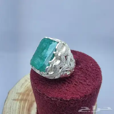خواتم ب احجار زمرد 7