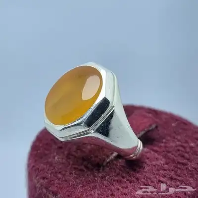 خواتم فضه عيار 925 احجار طبيعيه 0