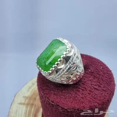 خواتم ب احجار زمرد 6