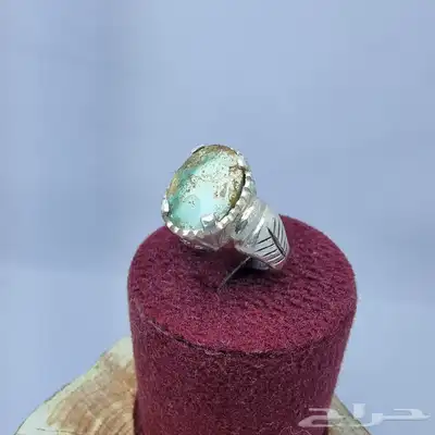 خواتم فضه عيار 925 احجار طبيعيه 33