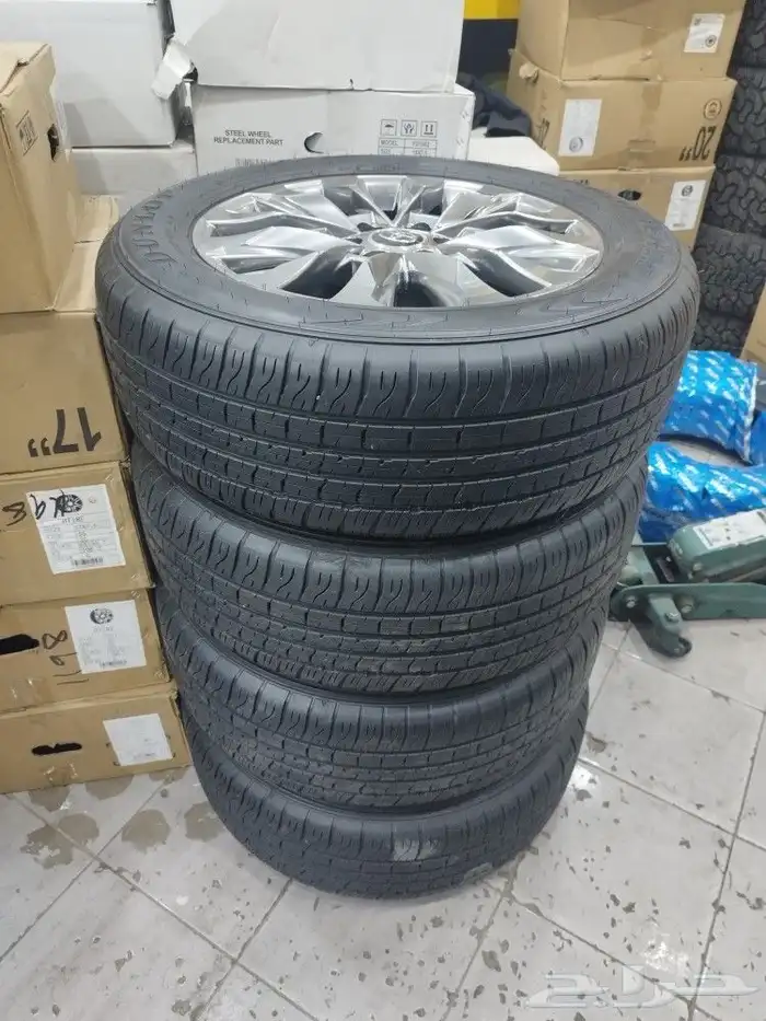 جنوط وكفرات منزله حق لاندكروزر مقاس 20 بالوكاله 7