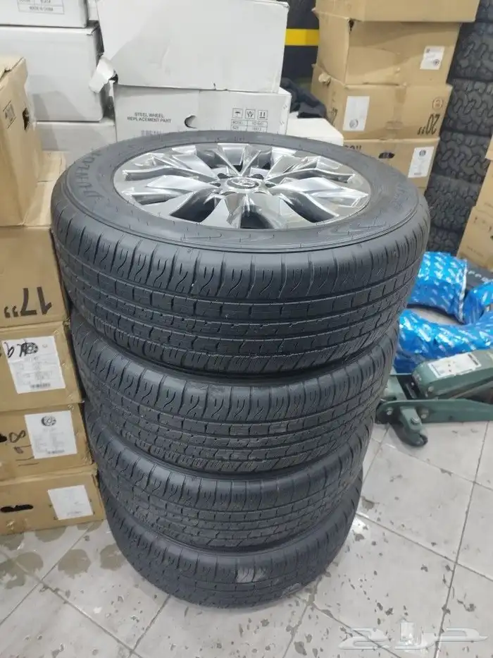 جنوط وكفرات منزله حق لاندكروزر مقاس 20 بالوكاله 6