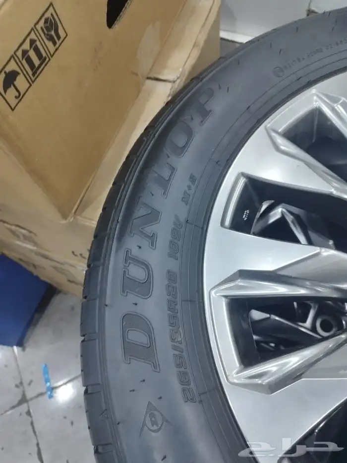 جنوط وكفرات منزله حق لاندكروزر مقاس 20 بالوكاله 1