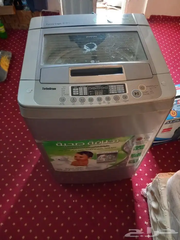 غساله ملابس LG8كيلو نظيفه للبيع 0