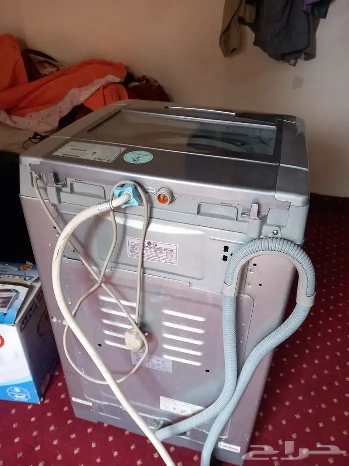 غساله ملابس LG8كيلو نظيفه للبيع 4