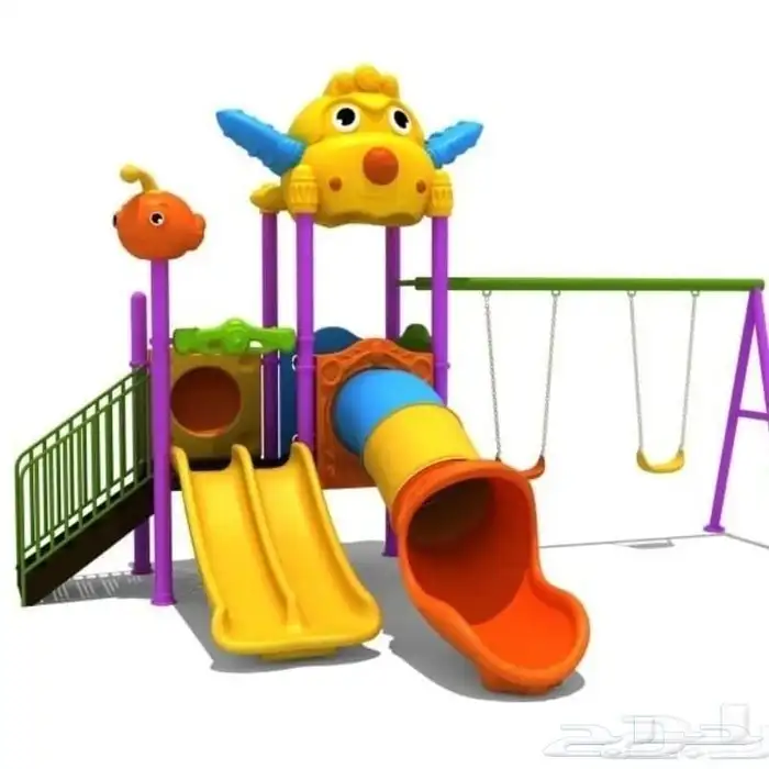 العاب اطفال مراجيح و زحليقه العاب حدائق العاب بلاستيك 4