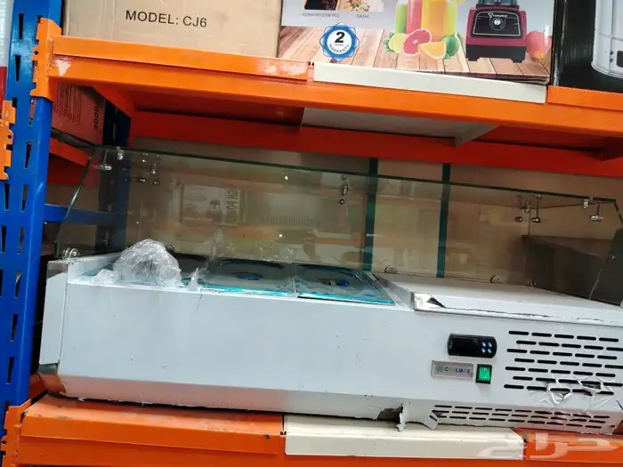 ثلاجة سلطات فوق وثلاجة تخزين تحت وثلاجة مفرد جديد ومستعمل 2