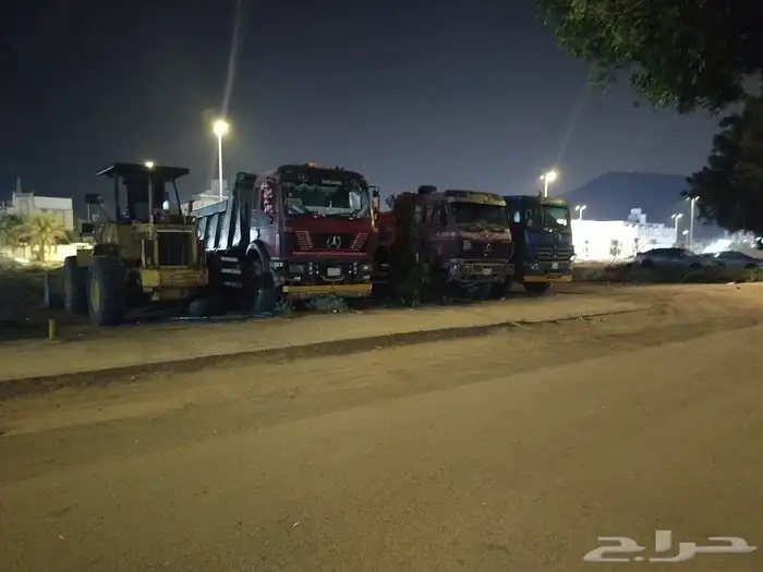 قلابات سكس شيول تريله للبيع للحفر ودفن وتسويه اسفلت 1