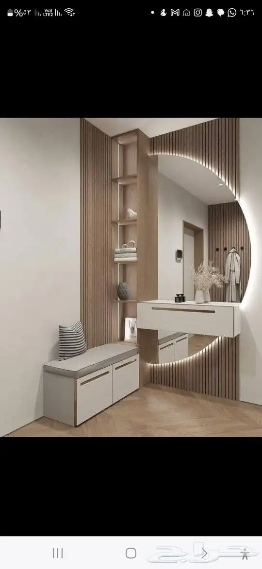 تفصيل مرايات ..اي تصميم يخطر ببالك سواء كان تقليدي أو عصري.ك 2