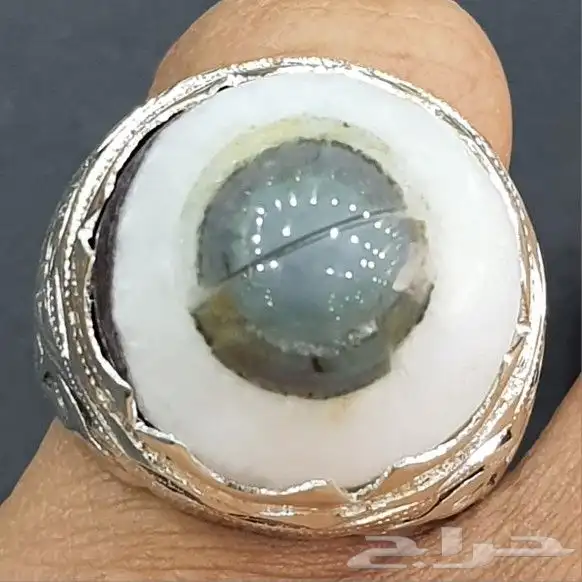 خاتم عقيق يماني سليماني فاخره 0