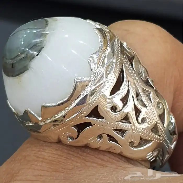 خاتم عقيق يماني سليماني فاخره 2