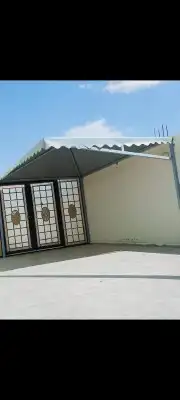 مظلات مكه تركيب سواتر وجلسات خارجيه 4