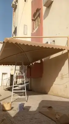 مظلات مكه تركيب سواتر وجلسات خارجيه 9