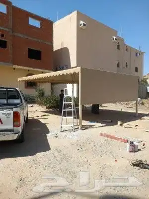 مظلات مكه تركيب سواتر وجلسات خارجيه 6