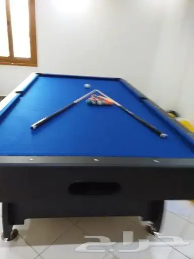 طاولات بلياردو تنس هوكي فرفيرة جديد بالكرتون 25