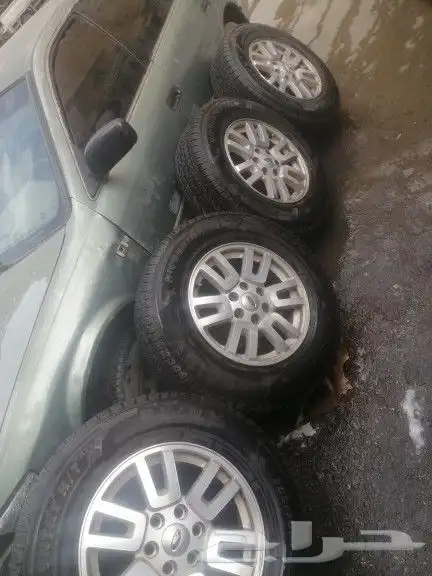 جنوط وكفرات فورد اكس بليشن مقاس 18 اصلي وكالة 0