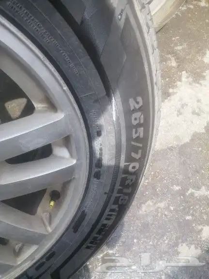 جنوط وكفرات فورد اكس بليشن مقاس 18 اصلي وكالة 9