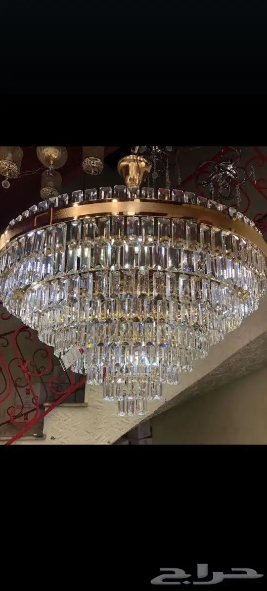 ثريات نجف كرستال مودرن 9