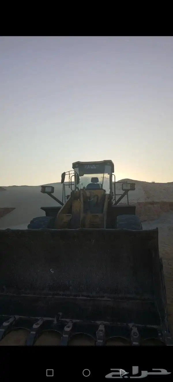 بلدوزات كماتسو 155 و شيول صيني مديل 2012 مقاس 956 للايجار 2