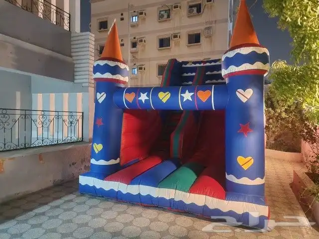 ايجار يومي ملعب صابوني زحليق نطيطات 2