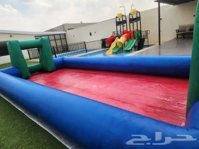 ايجار يومي ملعب صابوني زحليق نطيطات 3