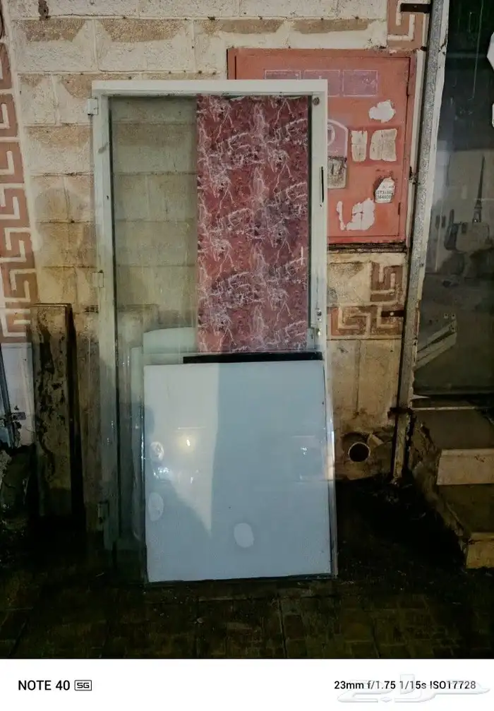باب محل قزاز الومنيوم 8