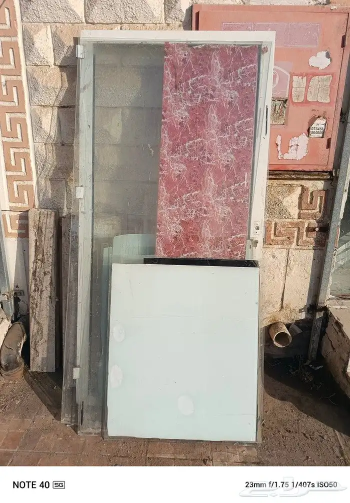 باب محل قزاز الومنيوم 4
