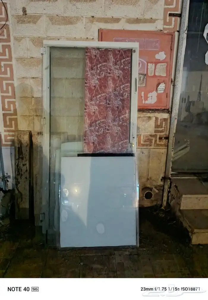 باب محل قزاز الومنيوم 7