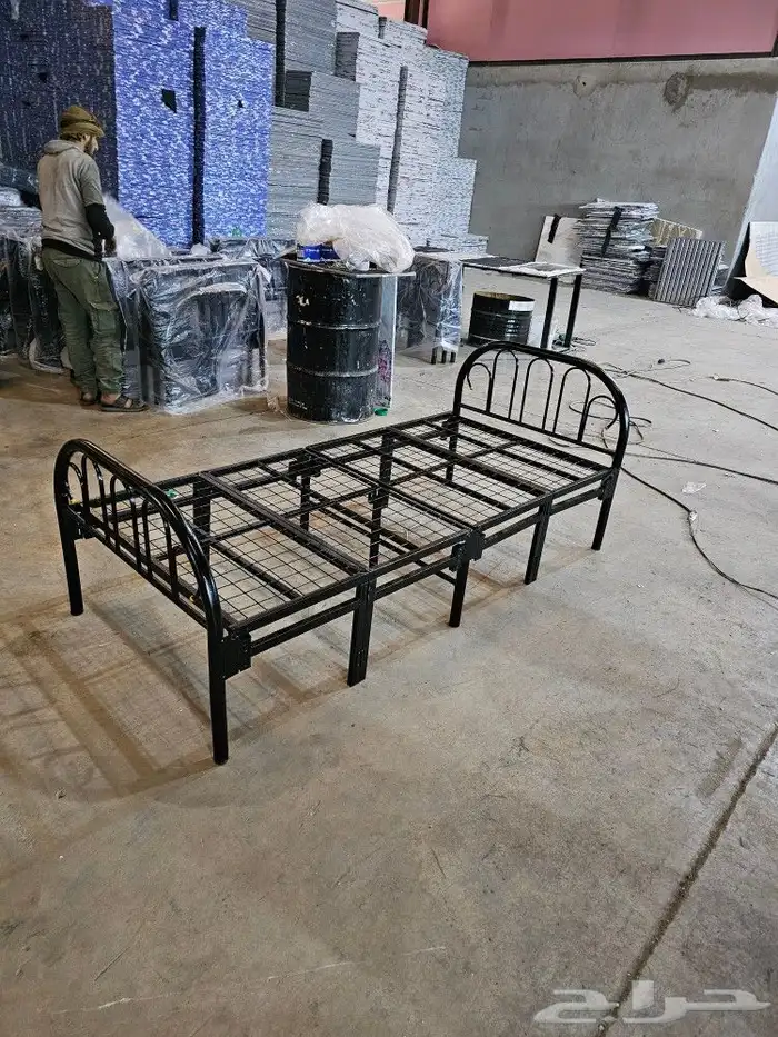 سرير حديد تسفيط سرير عادي سرير دورين سراير عمال 4