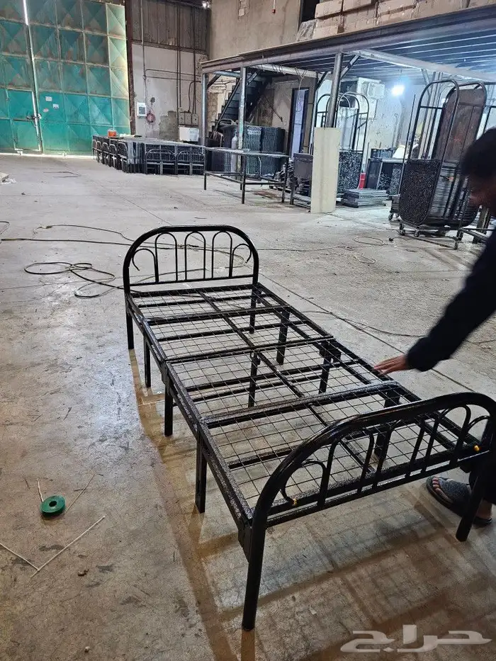 سرير حديد تسفيط سرير عادي سرير دورين سراير عمال 1