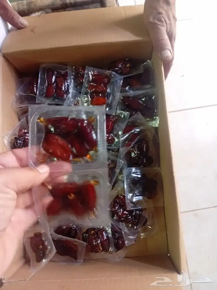 تمر افطار صائم مغلف للبيع 2