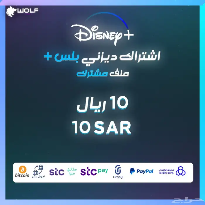 اشتراك ديزني بلس - Disney   ملف مشترك وخاص 0