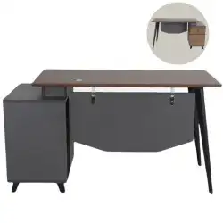 مكتب صغير مع كىراسي مكتب منزلي مكتب كمبيوتر طاولة كرسي 4