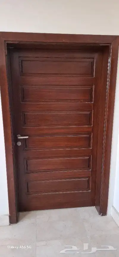 أبواب مداخل خشب مجنو 0