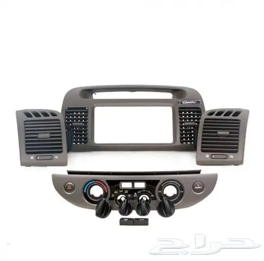 ريش مكيف كامري لون بيج وكنترول تحكم بالمكيف لون رصاصي 20 0