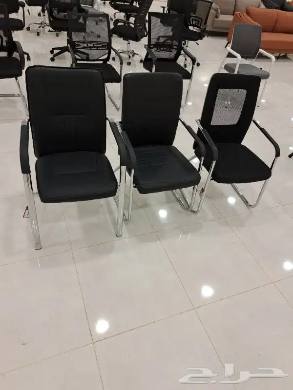 كراسي مكتبيه دور وثابت 7