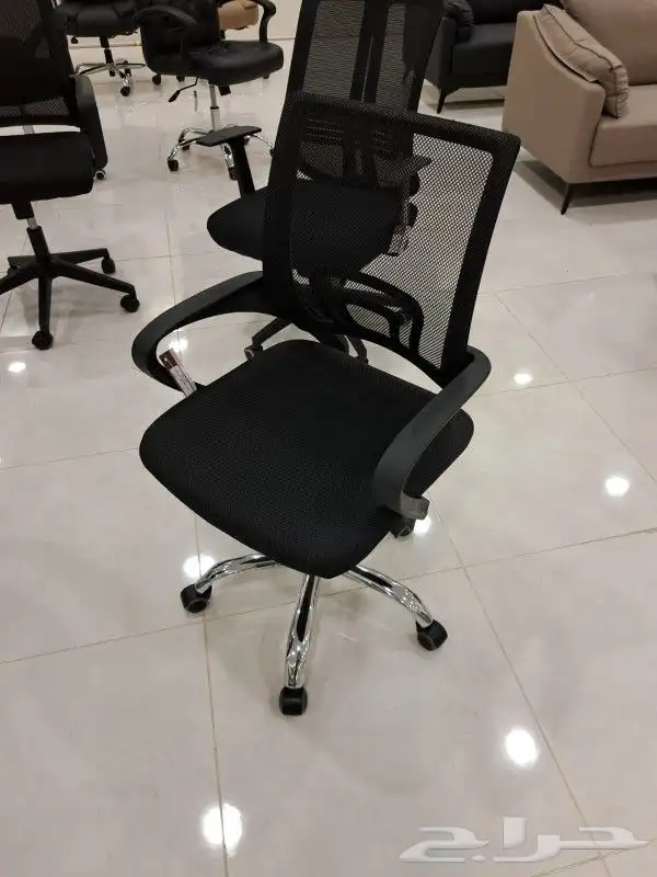 كراسي مكتبيه دور وثابت 6