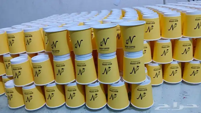 طباعة اكواب ورقيه وزجاجيه 1