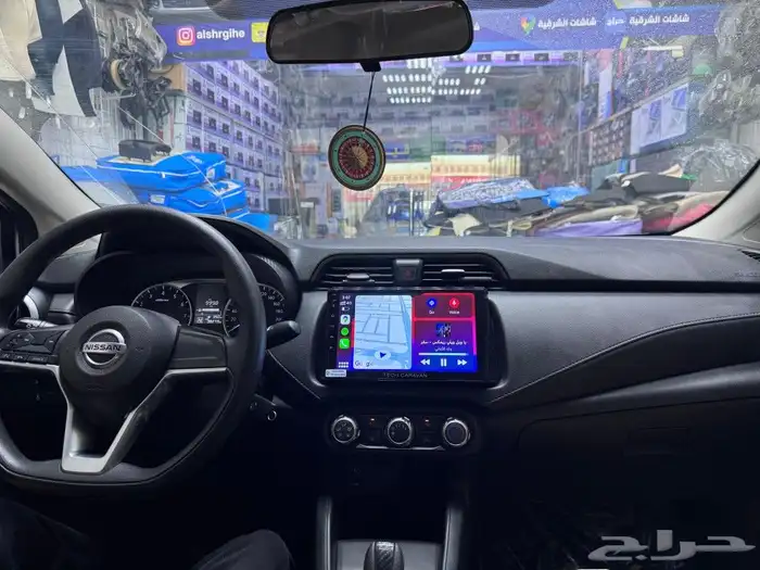شاشه نيسان كيكس مديل 2023 6