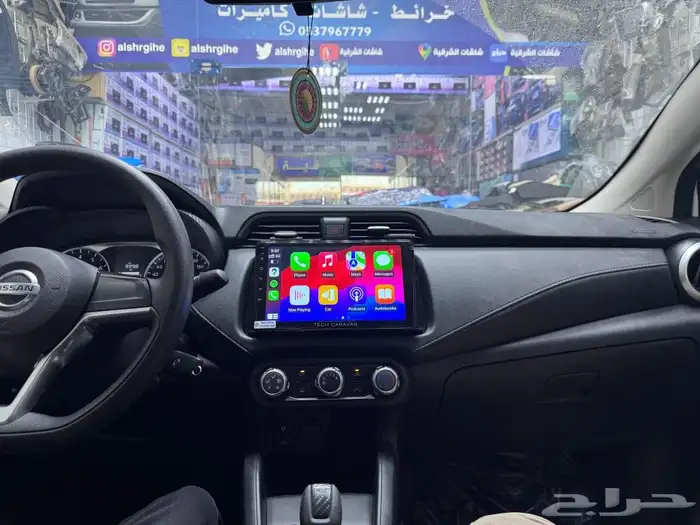 شاشه نيسان كيكس مديل 2023 8