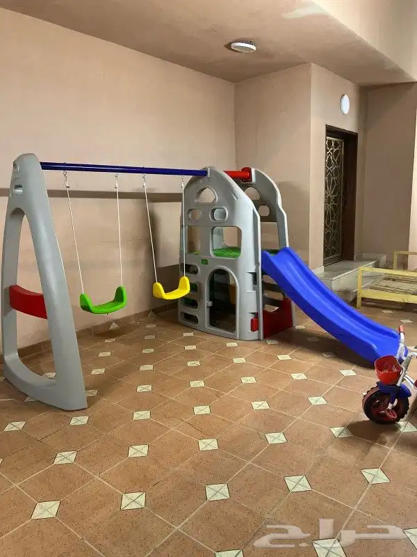طقم مرجيحة مع زحليقه العاب للأطفال جوده عاليه أسعار مميزه 8