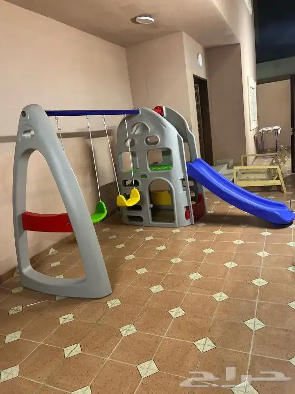 طقم مرجيحة مع زحليقه العاب للأطفال جوده عاليه أسعار مميزه 11