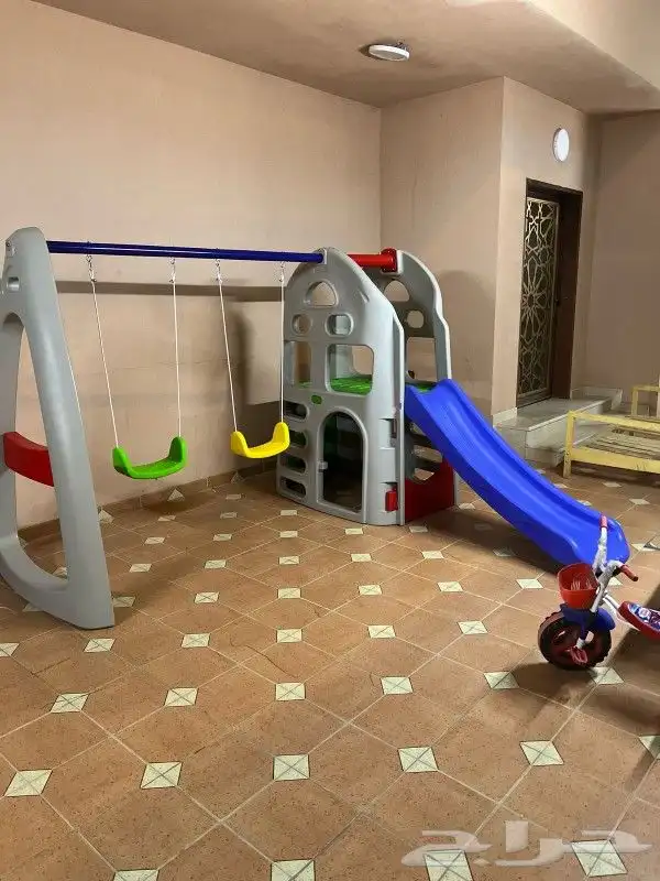 طقم مرجيحة مع زحليقه العاب للأطفال جوده عاليه أسعار مميزه 12