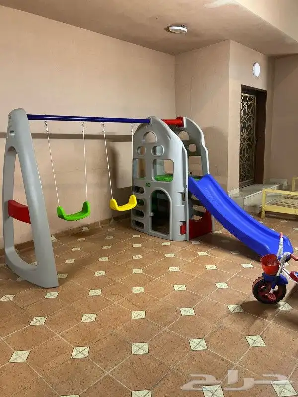 طقم مرجيحة مع زحليقه العاب للأطفال جوده عاليه أسعار مميزه 13