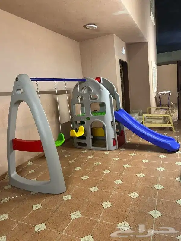 طقم مرجيحة مع زحليقه العاب للأطفال جوده عاليه أسعار مميزه 10