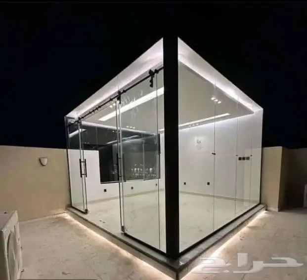 تصميم غرف زجاجية 5