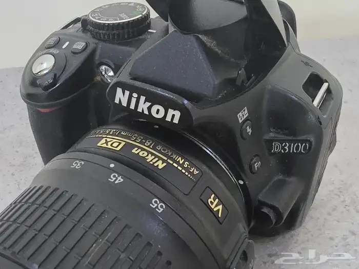 Nikon D3100 with 18-55m VR Lens 2