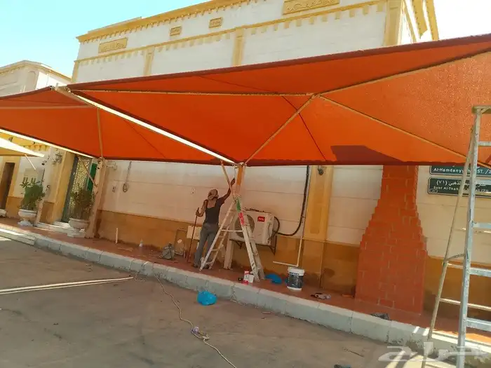 سواتر ومظلات وبرجولات وبنا مجالس الشرقيه 9