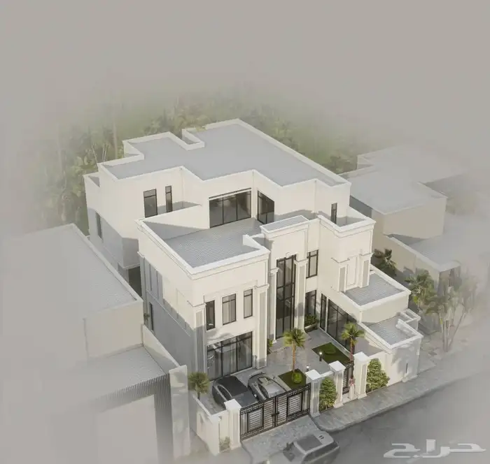 تصميم فيلا نيو كلاسيك فاخر ومبتكر 7